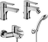 Набор смесителей Paffoni Red 4 в 1 (сет 4) Набор смесителей Paffoni Red 4 в 1 (сет 4)