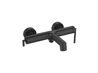 Смеситель для ванны и душа BelBagno ACQUA ACQUA-VASM-NERO, черный матовый