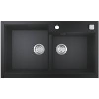Мойка кухонная Grohe K500 31649AP0 Черный гранит