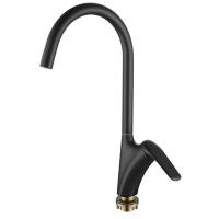 Смеситель Rush Nevis NE1735-22Black Для кухни Черный матовый Смеситель Rush Nevis NE1735-22Black Для кухни Черный матовый