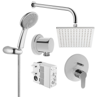 Душевая система Vitra Win S A49265EXP 2х позиционная, хром