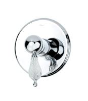 Смеситель для душа встраиваемый Boheme Crystal 265-CRST, хром