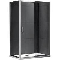 Душевой уголок Gemy Victoria S30191A-A100 120x100 стекло прозрачное/хром