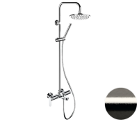 Душевая система с изливом Remer Class Line L34X7MMM20NP, никель брашированный