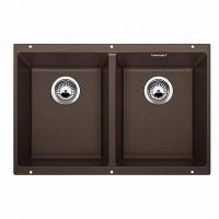 Мойка для кухни из искусственного камня Blanco Subline 350/350 U 523583 кофе