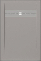 Поддон литьевой камень Allen Brau Infinity 8.21002-PGM 120*80 см, платина