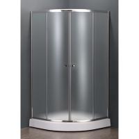 Душевой уголок RGW Dolphin TN-209-J (100х102) 100х100 стекло рифленое/хром