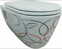 Унитаз подвесной CREAVIT TP328.001Z0, белый