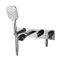 Смеситель встраиваемый Lemark Atlantiss LM3224C для ванны и душа встраиваемый, с 3-функциональной ле Смеситель встраиваемый Lemark Atlantiss LM3224C для ванны и душа встраиваемый, с 3-функциональной ле