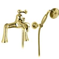 Смеситель Cezares Margot MARGOT-PBVM-03/24-M для ванны золото 24 карат