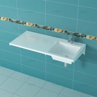 Раковина СанТа Лидер 900105 120 правая