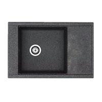 Мойка кухонная Aquaton Делия 1A715132DE210 графит 78