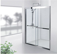 Дверь в нишу Aquanet Delta NPD6122 150*200, профиль хром/стекло прозрачное