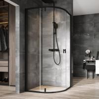 Душевой угол Ravak Nexty NSKK3-100 3O6AA300Z1 100*100*195 см, профиль черный/стекло прозрачное Душевой угол Ravak Nexty NSKK3-100 3O6AA300Z1 100*100*195 см, профиль черный/стекло прозрачное