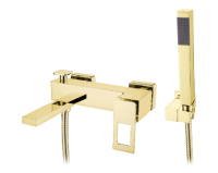 Смеситель для ванны Boheme Q 143-GG, золото Смеситель для ванны Boheme Q 143-GG, золото