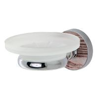 Мыльница WasserKraft Regen K-6929 Хром / Матовое стекло