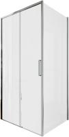 Душевой угол Aquanet Pleasure Evo 100*80 см AE65-100x80-CT профиль хром, прозрачное стекло