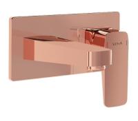 Смеситель для раковины встраиваемый в стену Vitra Root Square A4273826EXP, медь Смеситель для раковины встраиваемый в стену Vitra Root Square A4273826EXP, медь