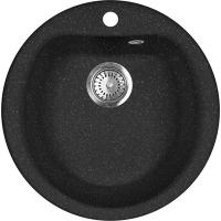 Гранитная мойка AquaGranitEx M-07 черный