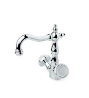 Смеситель для раковины высокий Boheme Satine 272-ST, хром