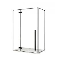 Душевой уголок Ceruttispa C1 Чёрный / Прозрачное стекло 120x90 Душевой уголок Ceruttispa C1 Чёрный / Прозрачное стекло 120x90