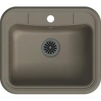 Мойка кухонная Ewigstein Antik 60х52 Темный беж