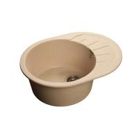 Мойка кухонная GranFest Rondo Песочный 58х45