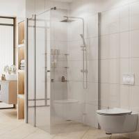 Душевой уголок Ambassador Nord 13011106 Хром / Прозрачное стекло 100х100
