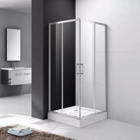Душевой уголок Cezares Molveno Прозрачное / Хром 80х80