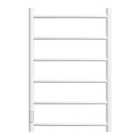 Полотенцесушитель электрический Point Афина PN04758W П6 500x800 диммер слева, белый