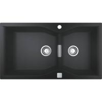 Мойка кухонная Grohe K700 31658AP0 Черный гранит 90x50