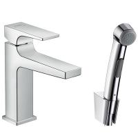 Смеситель Hansgrohe Metropol 32522000 с гигиеническим душем Смеситель Hansgrohe Metropol 32522000 с гигиеническим душем