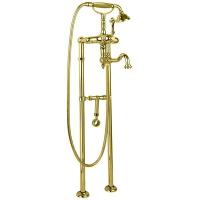 Смеситель Cezares Margot MARGOT-VDPS2-03/24-M для ванны золото 24 карат Смеситель Cezares Margot MARGOT-VDPS2-03/24-M для ванны золото 24 карат