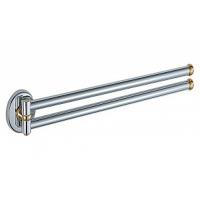 Полотенцедержатель Inda Globe A25150CD 45 см двойной хром/золото