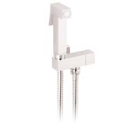 Смеситель с гигиеническим душем Cezares Czr L-DIF-BIO Белый матовый