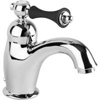 Смеситель Cezares Margot LSM1-01-N Для раковины Хром(ручка чёрная) с д/к