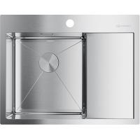 Мойка кухонная Omoikiri Akisame 65-IN-L нержавеющая сталь