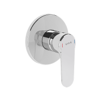 Смеситель для душа встраиваемый Vitra Root Round A42728EXP, хром Смеситель для душа встраиваемый Vitra Root Round A42728EXP, хром