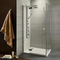 Душевой уголок Radaway Almatea KDJ 32150-01-01NR Прозрачное стекло / Хром R 100x100