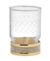 Настольный стакан Boheme ROYALE CRISTAL GOLD 10931-G, золото