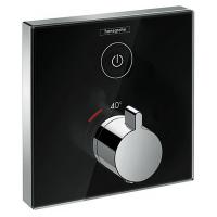 Смеситель с термостатом Hansgrohe ShowerSelect 15737600 Для душа черный/хром Смеситель с термостатом Hansgrohe ShowerSelect 15737600 Для душа черный/хром