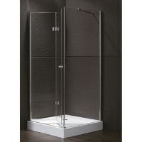 Душевой уголок Cezares Elena ELENA-W-ASH-1-100/90-C-Cr 100x90 стекло прозрачное/хром