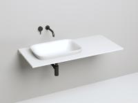 Раковина Salini S-Stone MAREA 02 1802202MRF, матовая покраска по RAL полностью Раковина Salini S-Stone MAREA 02 1802202MRF, матовая покраска по RAL полностью