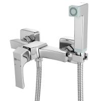 Смеситель Lemark Unit LM4518C настенный с гигиеническим душем, хром