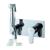 Смеситель без излива с гигиеническим душем D&K DA139 DA1394501 для ванны