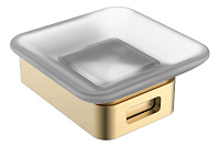 Мыльница настенная Boheme Q 10943-MG, матовое золото