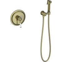 Смеситель с гигиеническим душем Timo Arisa 5309/02SM Встраиваемый Антик