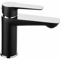 Смеситель Ferro Adore BDR2BLC Для раковины Черный матовый Хром