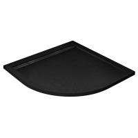 Панель для поддона CEZARES TRAY-AS-R-90-100-SCR-NERO 90*90 см, черная
