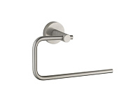 Кольцо для полотенца Boheme Uno 10975-NB, никель брашированный